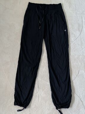 lululemon athletica Black Drawstring Jogger Pants